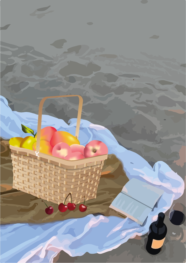 Le panier à fruits - Projet Scolaire - Ninon Bouloch
